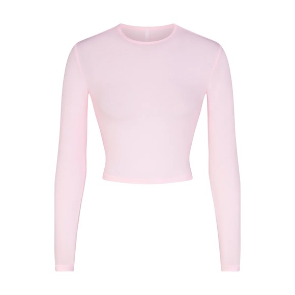 SKIMS Tops - Skims New Vintage Cropped Long Sleeve T-shirt